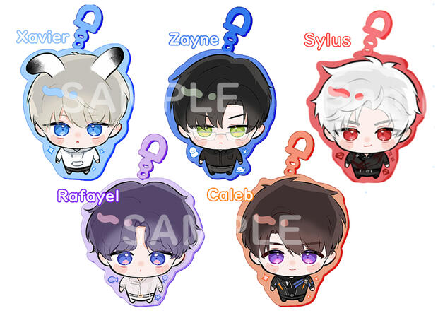 Epoxy Acrylic Charm